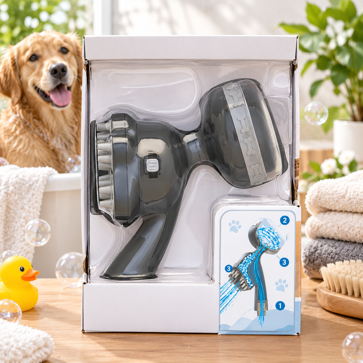 Pawsera 3 Mode Pet Shower Sprayer