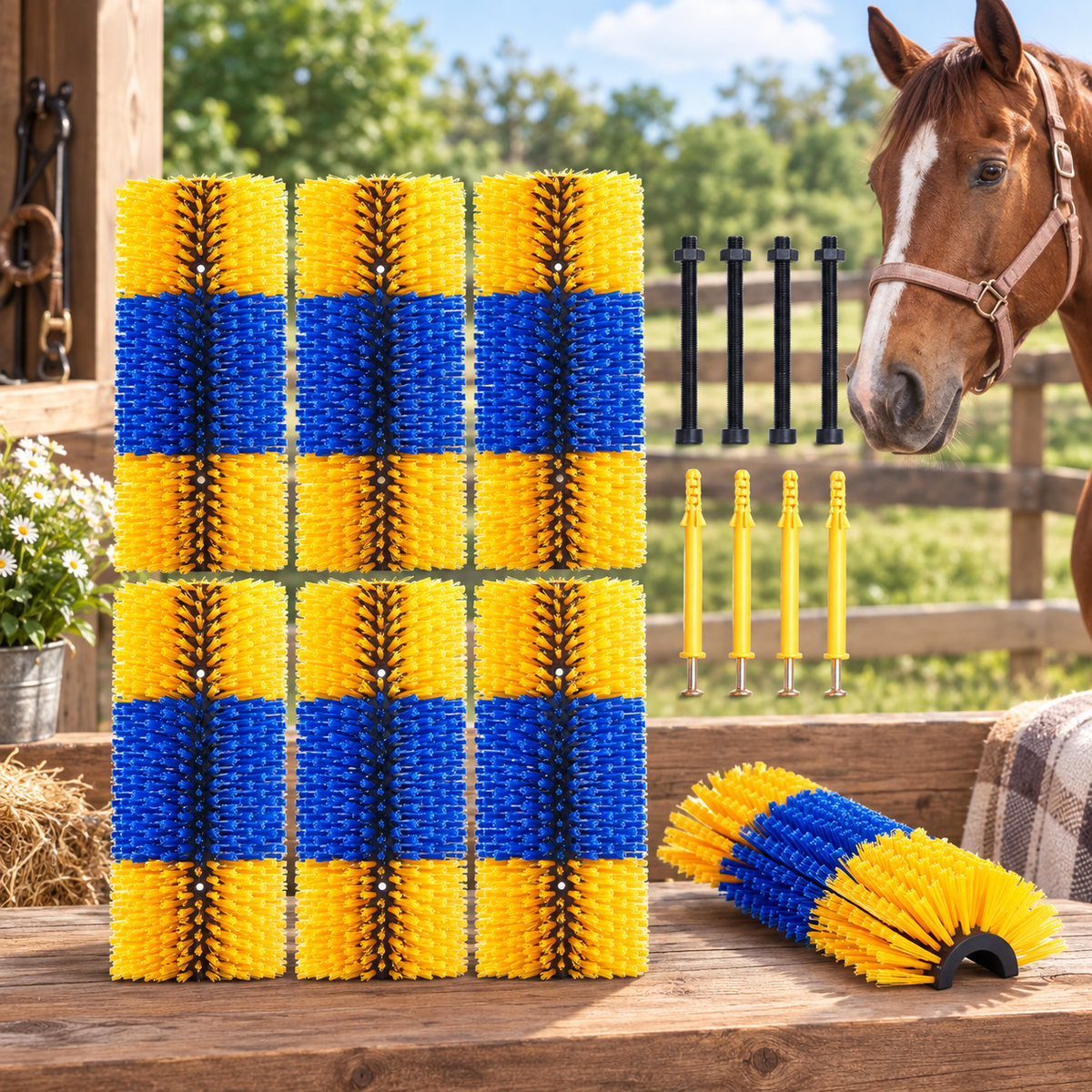 Pawsera Livestock Grooming Brush Set