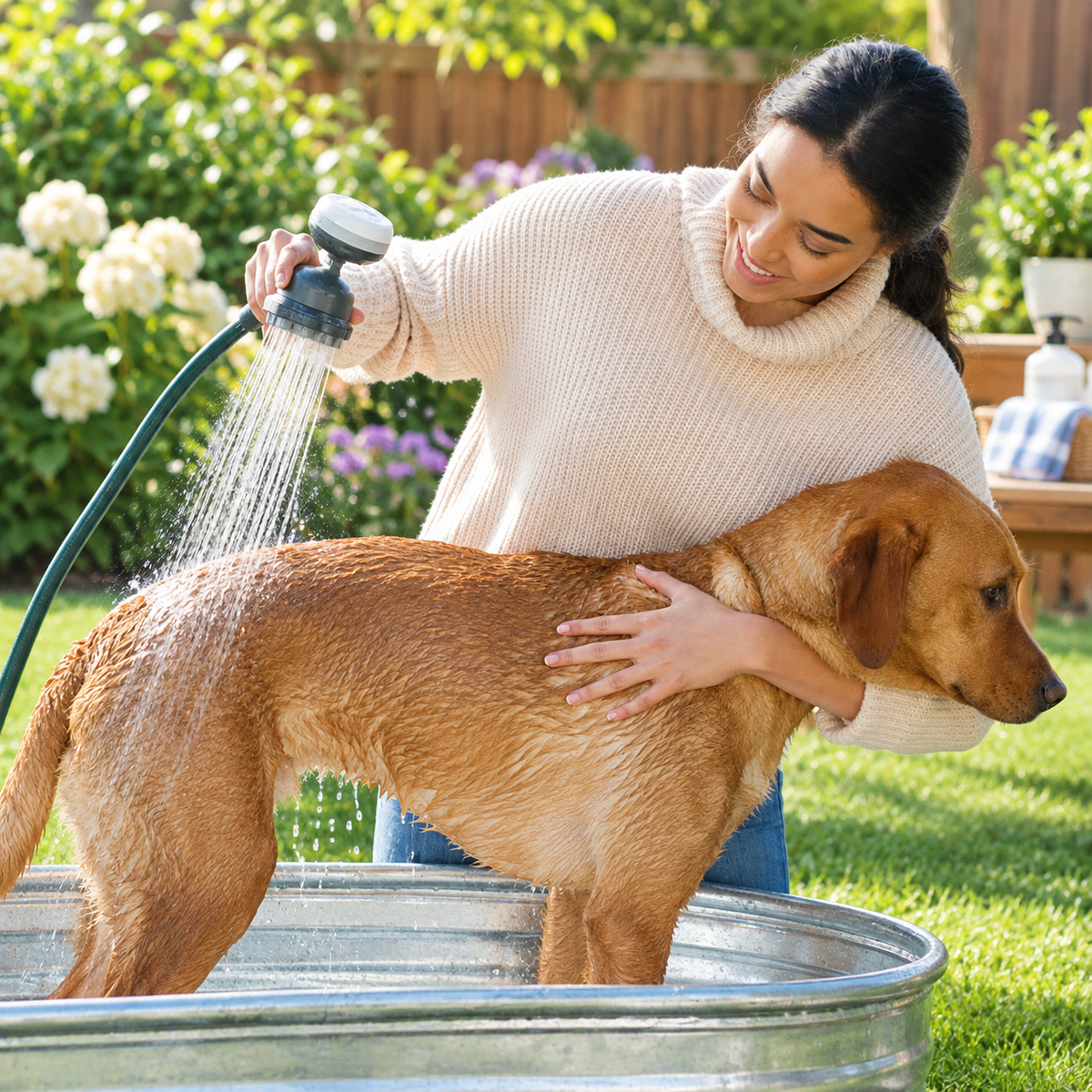 Pawsera 3 Mode Pet Shower Sprayer