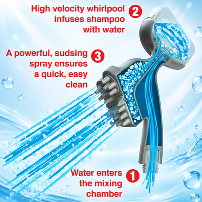 Pawsera 3 Mode Pet Shower Sprayer