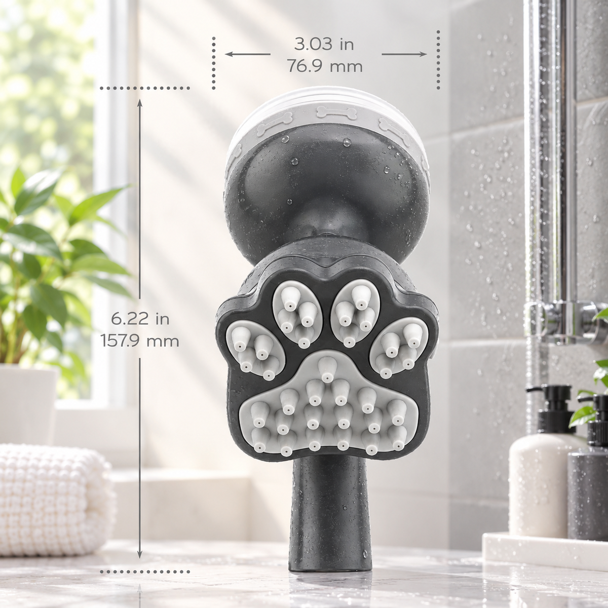 Pawsera 3 Mode Pet Shower Sprayer